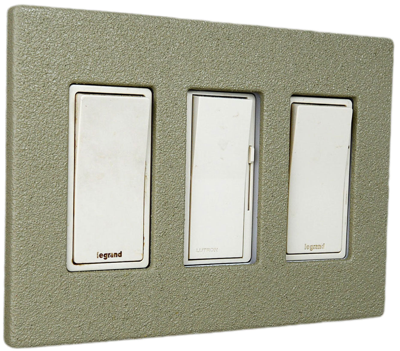 Placa Geo de 3 unidades verde salvia