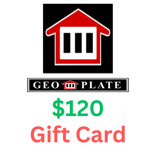 GEO PLATE and Switch-art Stickers Gift Cards - Geo Plates & Stickers