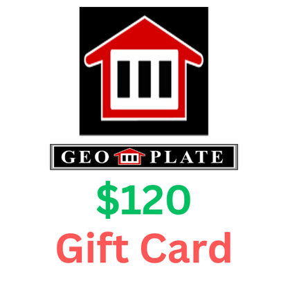 GEO PLATE and Switch-art Stickers Gift Cards - Geo Plates & Stickers
