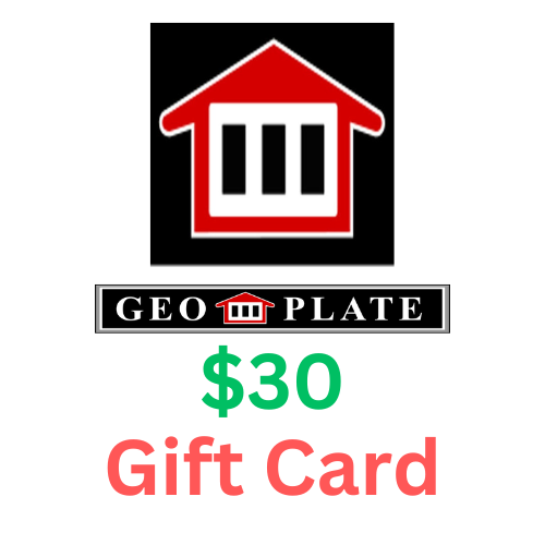 GEO PLATE and Switch-art Stickers Gift Cards - Geo Plates & Stickers