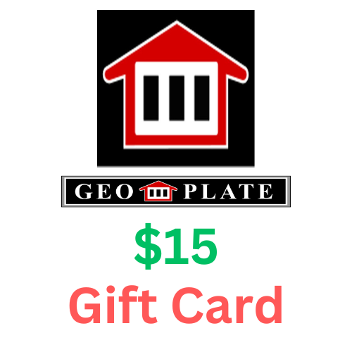 GEO PLATE and Switch-art Stickers Gift Cards - Geo Plates & Stickers