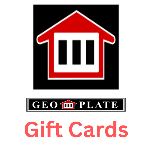 GEO PLATE and Switch-art Stickers Gift Cards - Geo Plates & Stickers