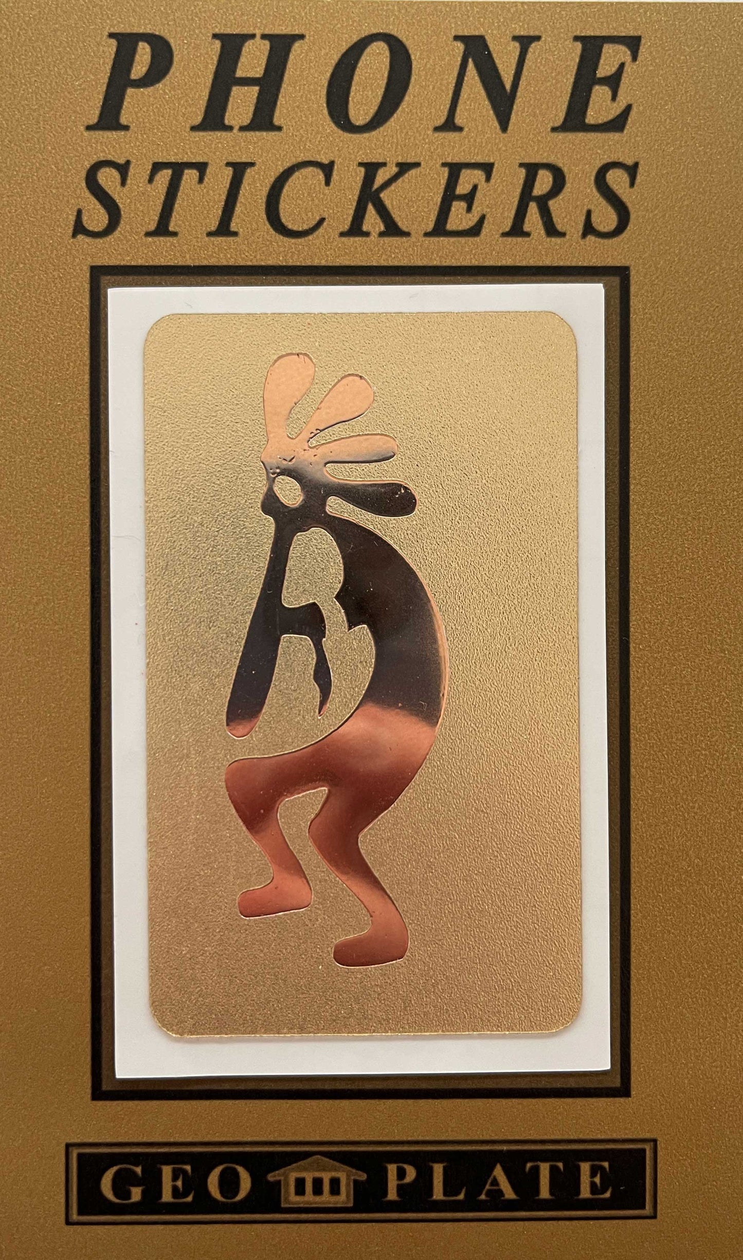 Kokopelli Phone Sticker - Geo Plates & Stickers