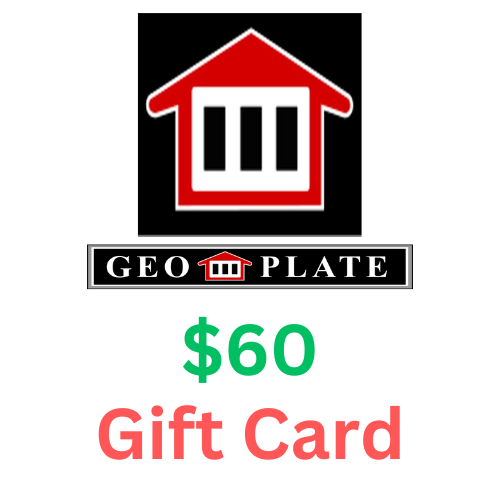 GEO PLATE and Switch-art Stickers Gift Cards - Geo Plates & Stickers