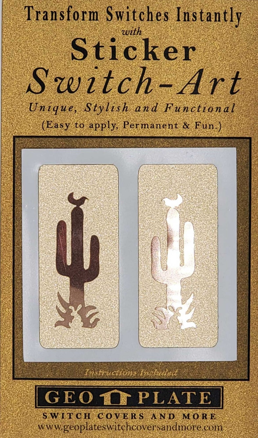 Sonoran Desert - Geo Plates & Stickers